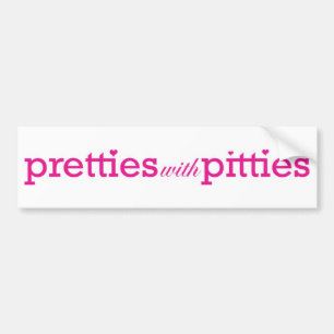 Adesivo Para Carro Pretties com Pitties