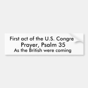 Adesivo Para Carro Primeiro ato do congresso dos E.U.,