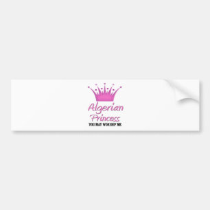 Adesivo Para Carro Princesa argelino