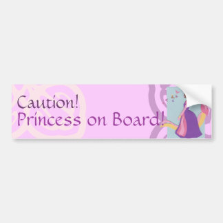 Adesivo Para Carro Princesa Bumper Sticker