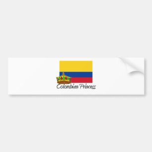 Adesivo Para Carro Princesa colombiana
