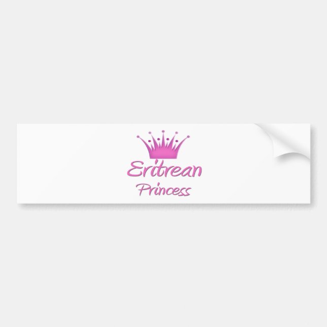 Adesivo Para Carro Princesa do Eritrean (Frente)