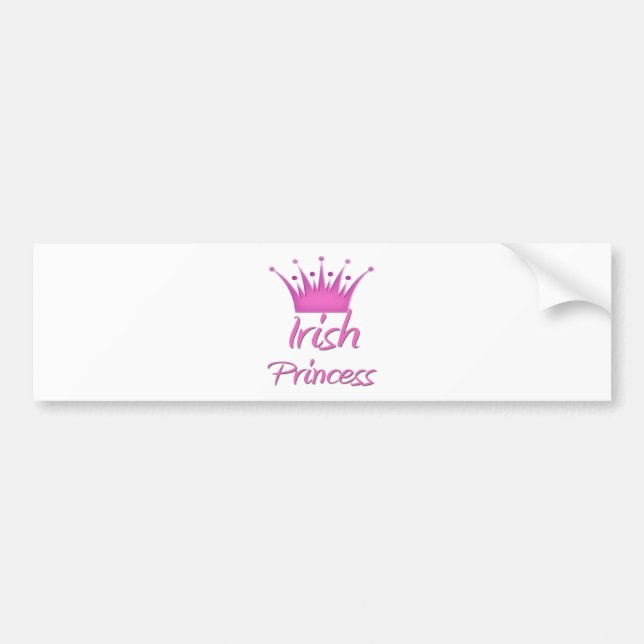 Adesivo Para Carro Princesa irlandesa (Frente)