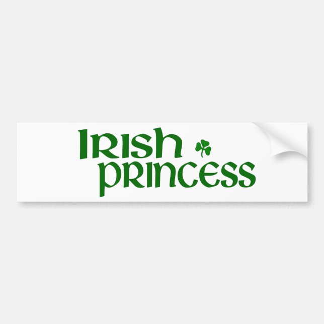 Adesivo Para Carro Princesa irlandesa (Frente)