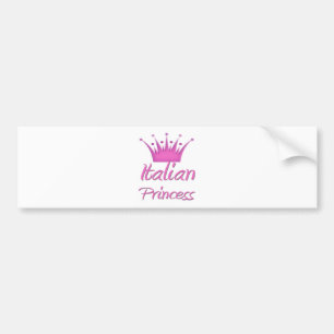 Adesivo Para Carro Princesa italiana