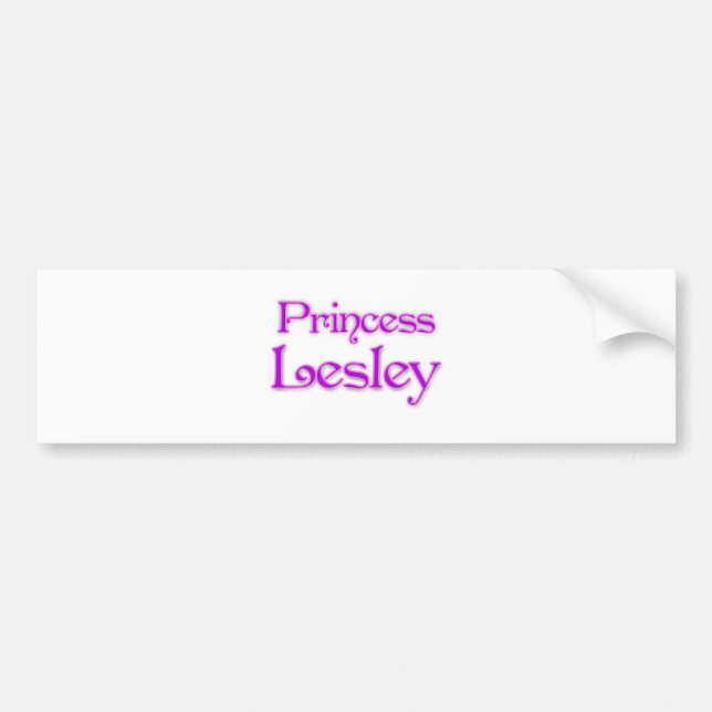 Adesivo Para Carro Princesa Lesley (Frente)