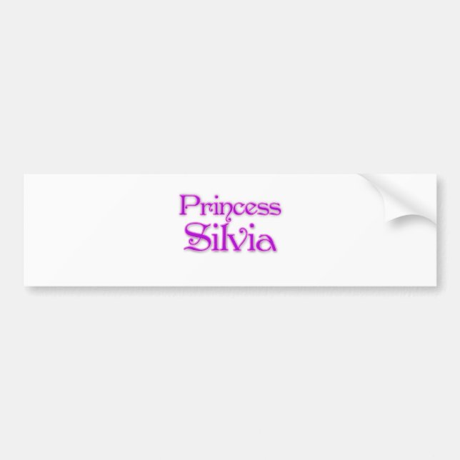Adesivo Para Carro Princesa Silvia (Frente)