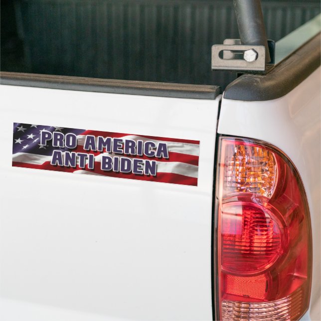 Adesivo Para Carro Pro America Anti Biden (No caminhão)