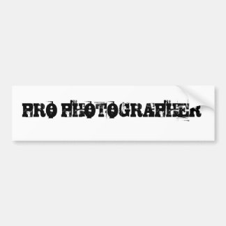 Adesivo Para Carro PRO autocolante no vidro traseiro do FOTÓGRAFO