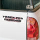 Adesivo Para Carro Pro-fracking autocolante no vidro traseiro (On Truck)