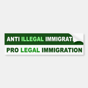 Adesivo Para Carro Pro imigração LEGAL