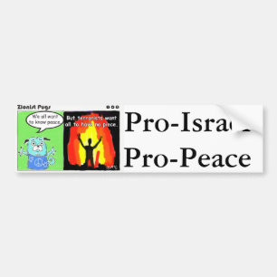 Adesivo Para Carro Pro-Israel, autocolante no vidro traseiro da