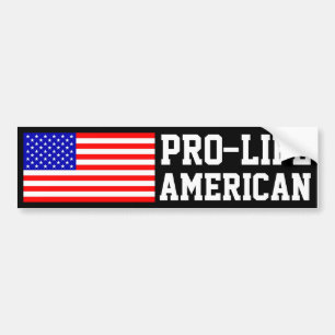 Adesivo Para Carro Pro-Life American