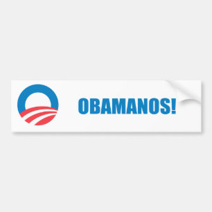 Adesivo Para Carro Pro-Obama - OBAMANOS (2)