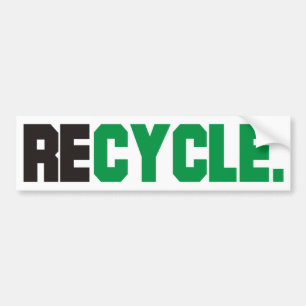 Adesivo Para Carro Produtos & design do reciclar!