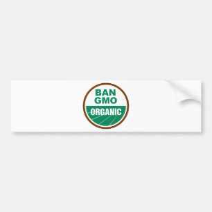 Adesivo Para Carro Proibição GMO orgânico