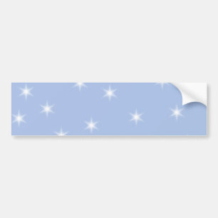 Adesivo Para Carro Projeto das estrelas brancas e azuis