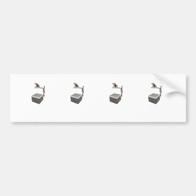 Adesivo Para Carro Projetor de Sobrecarga OHP 80s 90s (Frente)