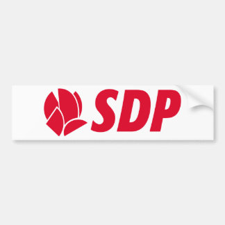 Adesivo Para Carro Promjena do demokratskih do SDP Stranka