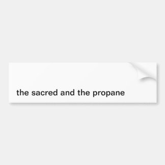 Adesivo Para Carro Propano sagrado