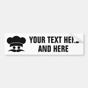 Adesivo Para Carro protetor personalizado CHEF