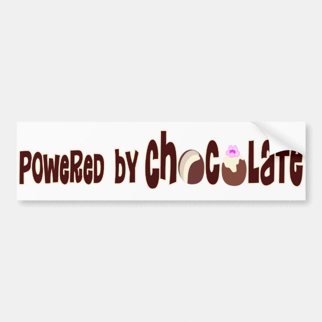Adesivo Para Carro Psto pelo chocolate (Frente)