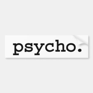 Adesivo Para Carro psycho.