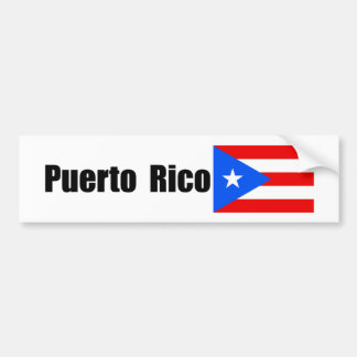 Adesivo Para Carro Puerto Rico, bandeira porto-riquenha