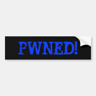 ADESIVO PARA CARRO PWNED!