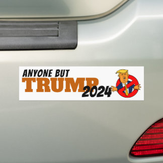 Adesivo Para Carro Qualquer Um, Exceto O Vinheta De Bumper De Trump #