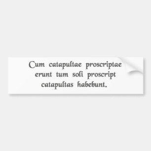 Adesivo Para Carro Quando as catapultas outlawed .......