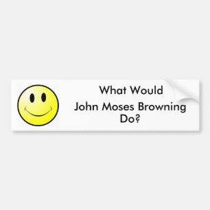 Adesivo Para Carro Que a bronzagem de John Moses faria?