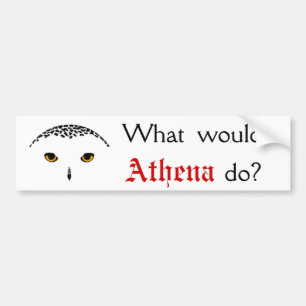 Adesivo Para Carro Que Athena faria?