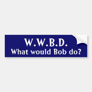 Adesivo Para Carro Que Bob faria?