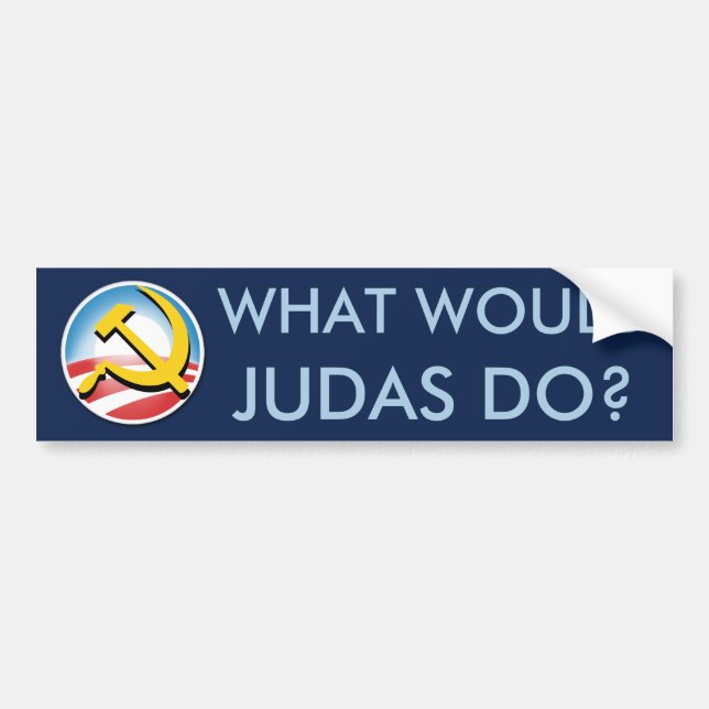 Adesivo Para Carro Que Judas faria? (Frente)