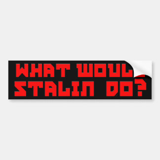Adesivo Para Carro Que Stalin faria?