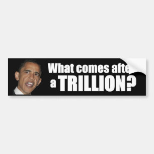 Adesivo Para Carro Que vem após um Trillion?