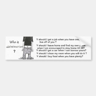Adesivo Para Carro Quem é a geração Y?