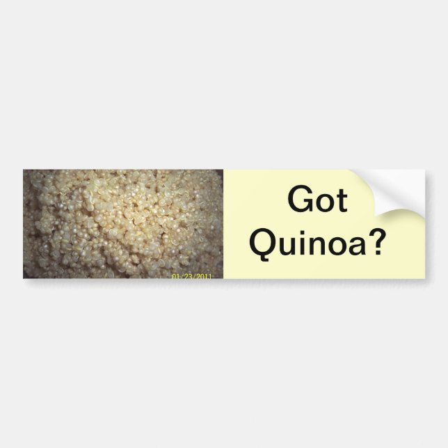 Adesivo Para Carro Quinoa obtido? (Frente)