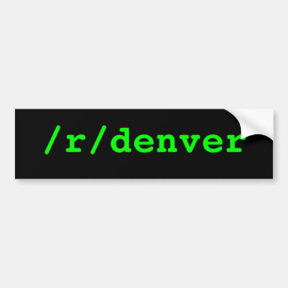 Adesivo Para Carro /r/denver