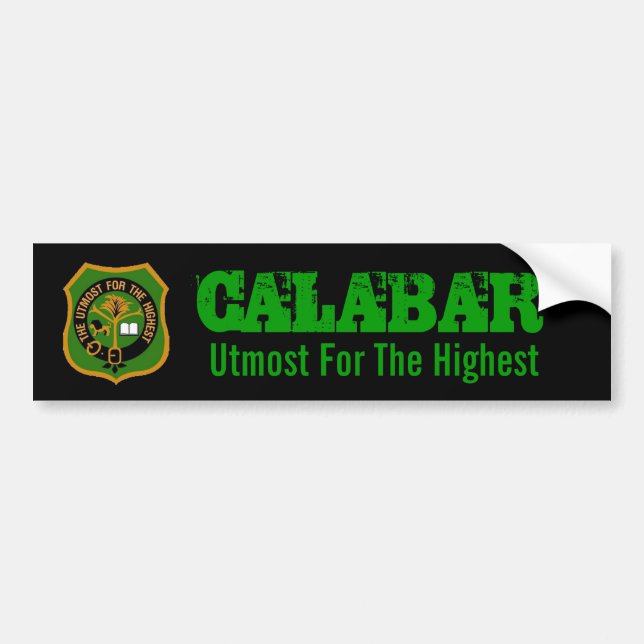 Adesivo Para Carro Rabalac Calabar (Frente)