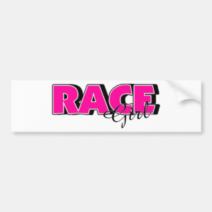 Adesivo Para Carro Race Girl