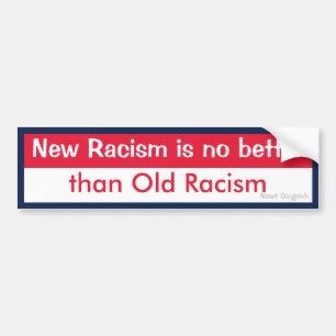 Adesivo Para Carro Racismo velho do racismo v novo