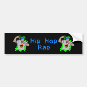 Adesivo Para Carro Rap 1 de Hip Hop