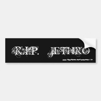 Adesivo Para Carro RASGO JETHRO [autocolante no vidro traseiro]