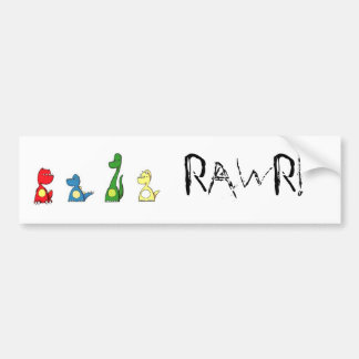 Adesivo Para Carro rawr