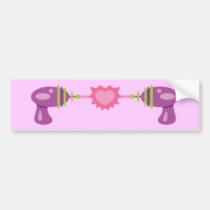 Adesivo Para Carro Raygun Love