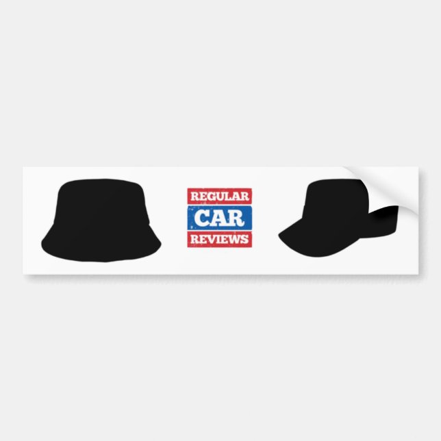 Adesivo Para Carro RCR Hats Off Bumper Sticker (Frente)