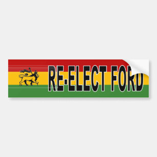 Adesivo Para Carro Re-eleição de Rasta Roubo Ford