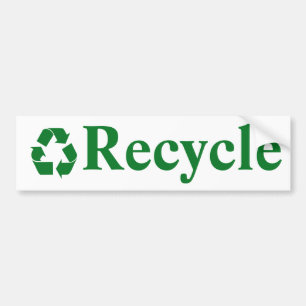 Adesivo Para Carro Reciclar